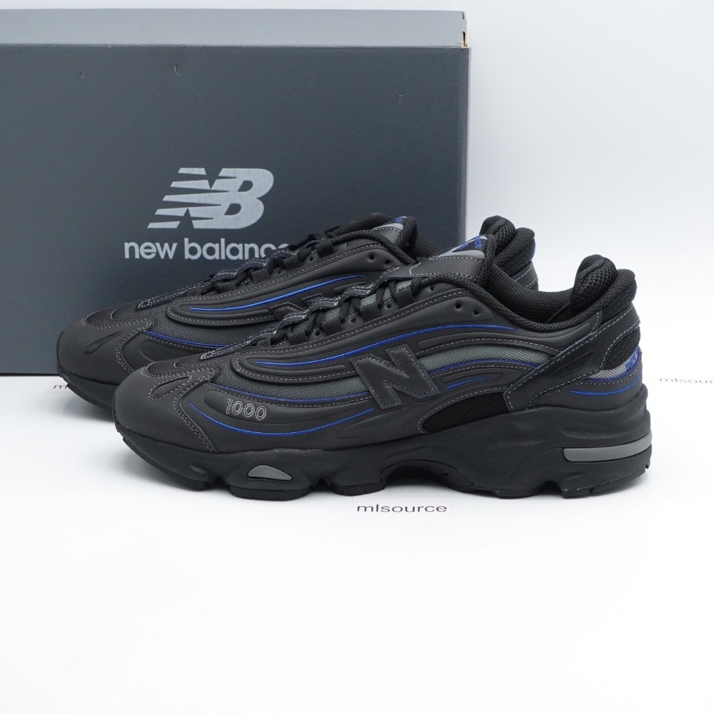 NEW New Balance 1000 Sneakers Men's M1000JDC Grey/Royal Blue